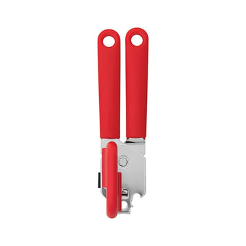 Abrelatas con perilla de plastico rojo Brabantia
